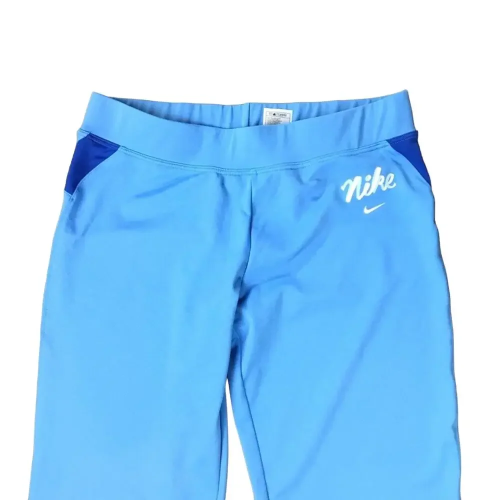 Nike Baby Blue Athletic Performance Pants Sz Medium